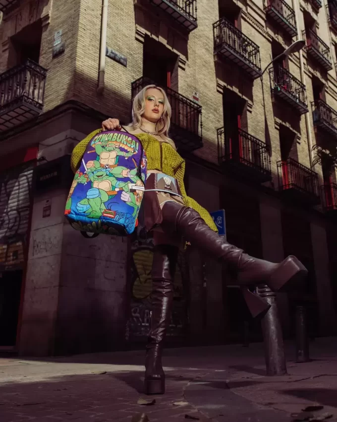 ZAINO TARTARUGHE NINJA MODALITÀ ATTACCO ZAINO TARTARUGHE NINJA MODALITÀ ATTACCO