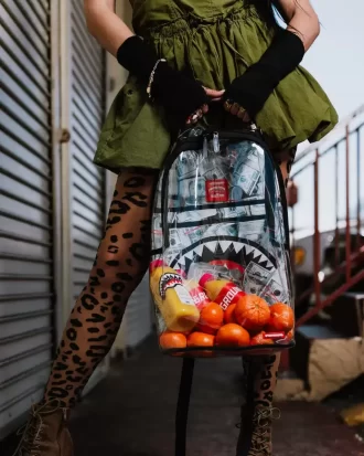 ZAINO TRASPARENTE – MONEY CHOMP