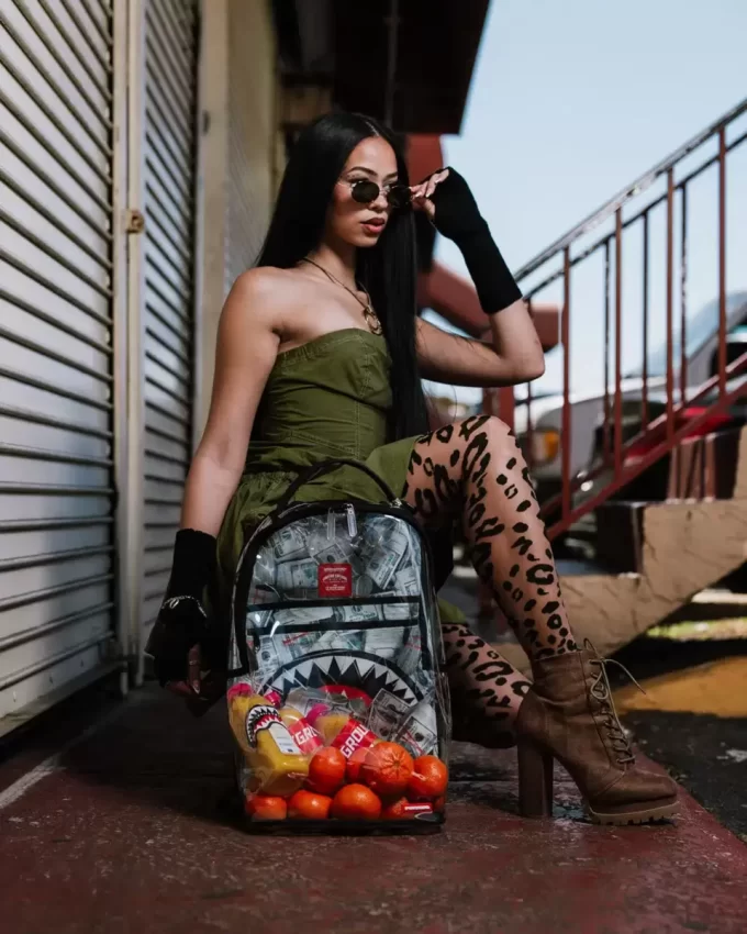 ZAINO TRASPARENTE – MONEY CHOMP