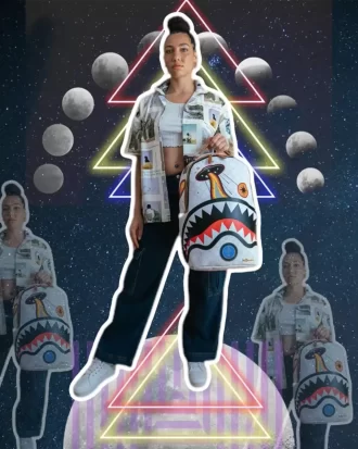 ZAINO UFO OUTTA THIS WORLD (DLXV)