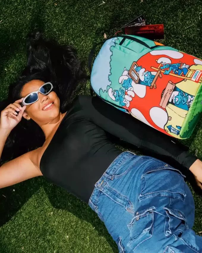 ZAINO VILLAGGIO DEI FUNGHI DEI PUFFI